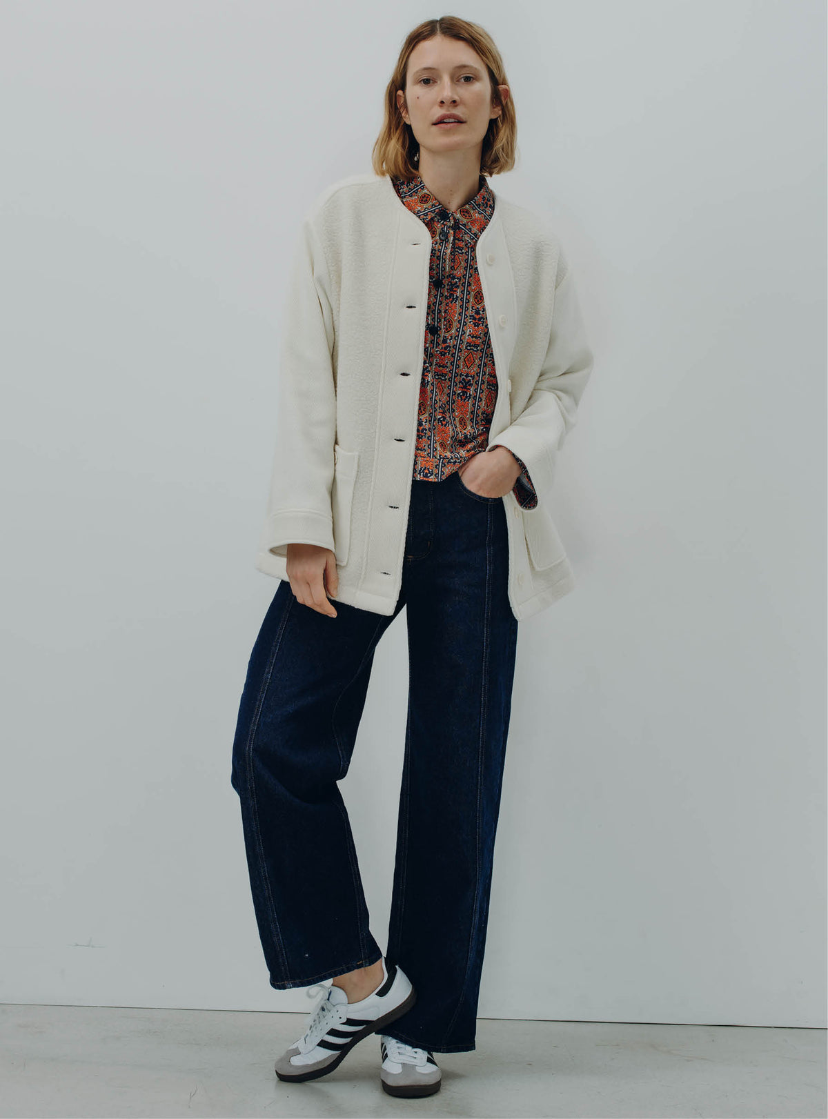 Alba Calico Jacket