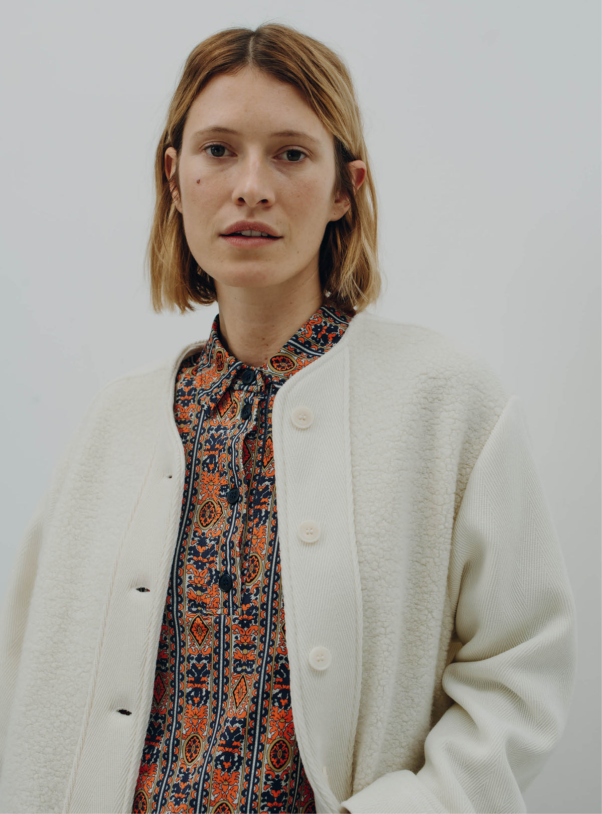 Alba Calico Jacket