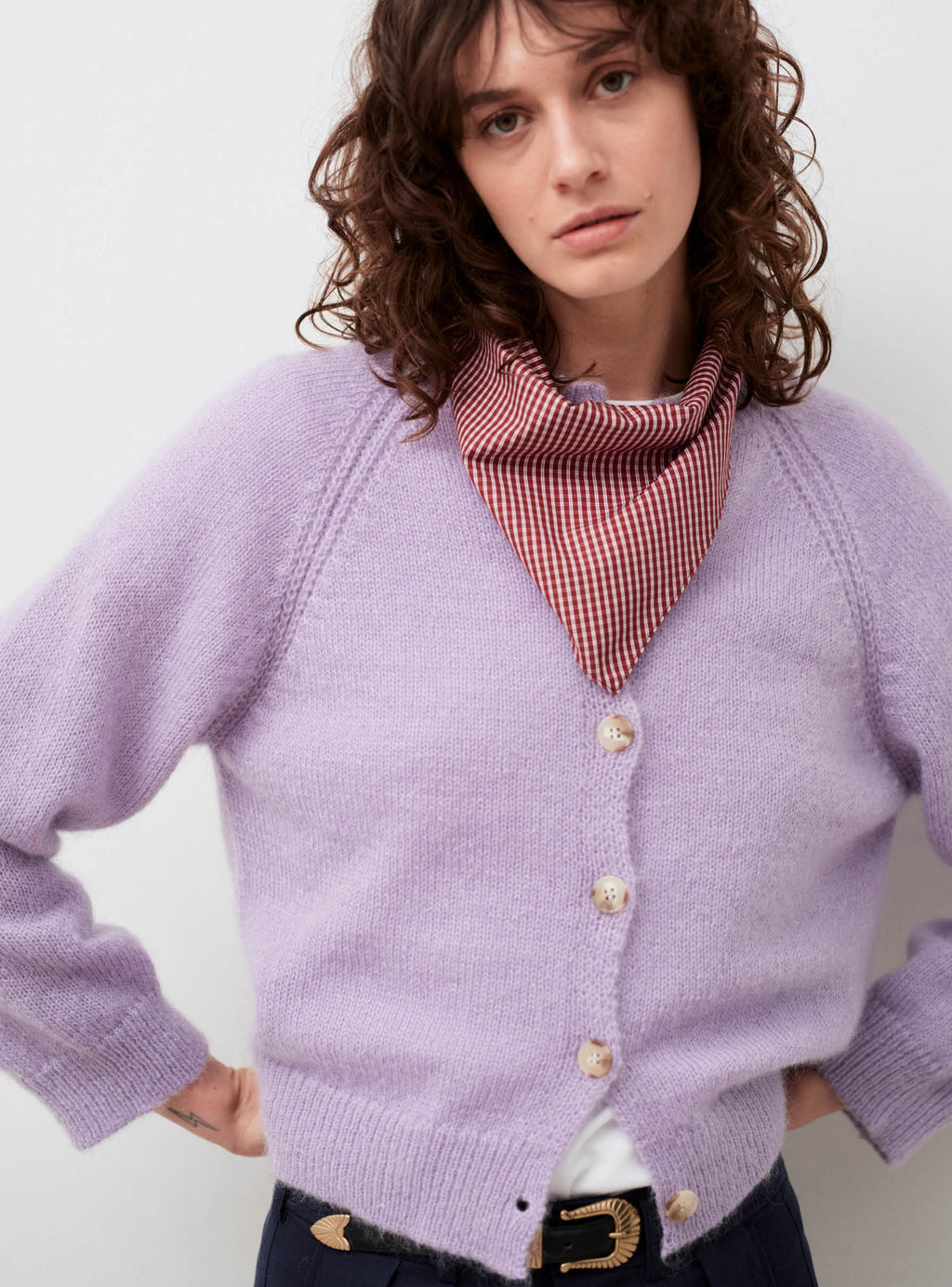 Gilet Winnie Mauve
