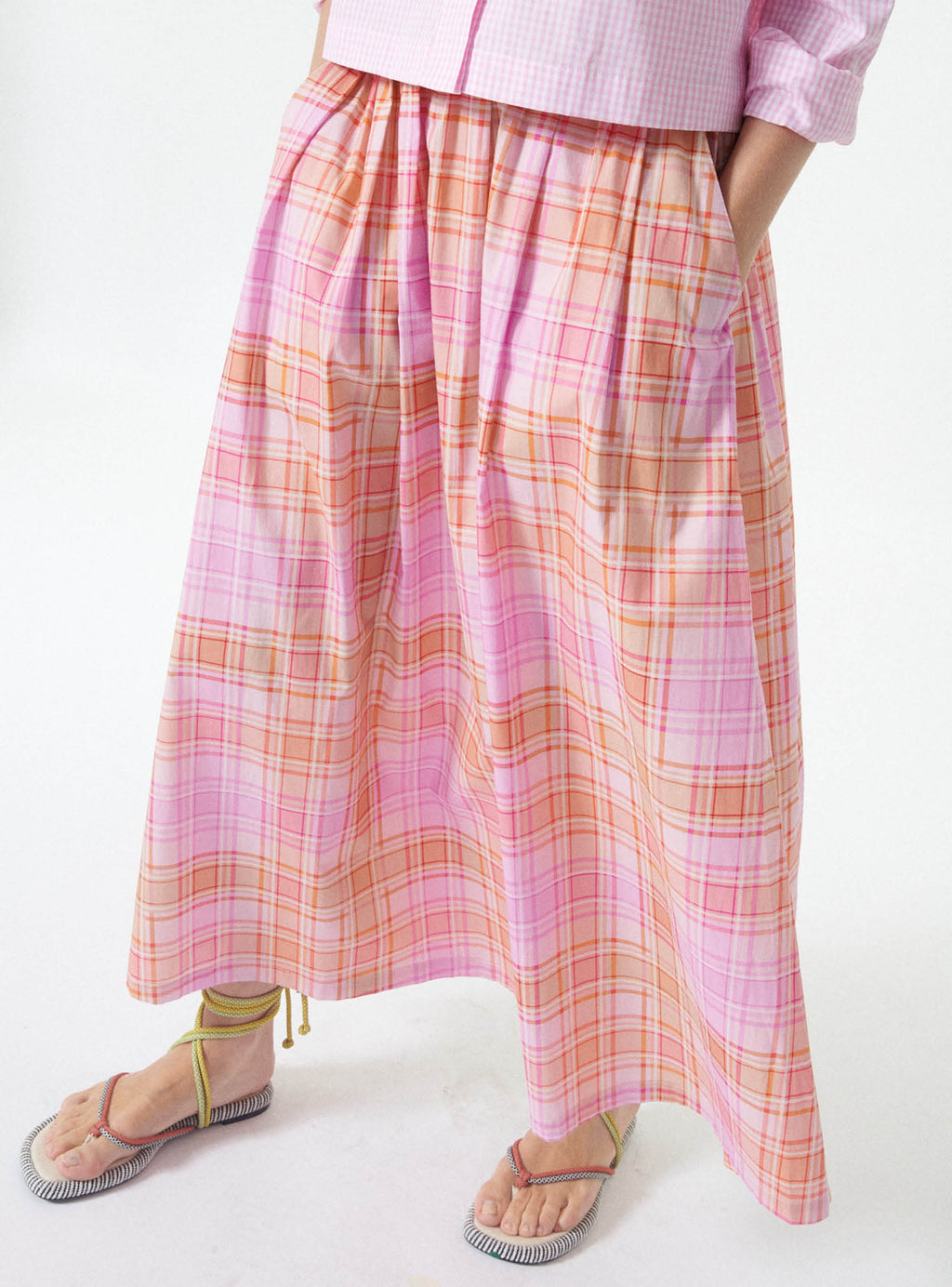 Olympus Madras Skirt