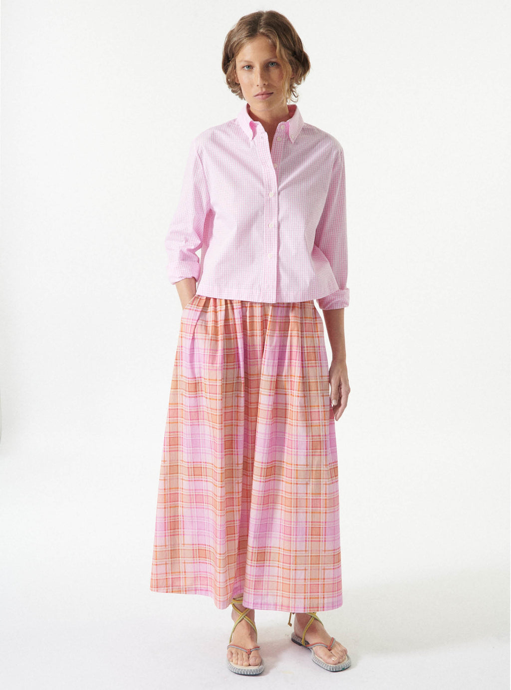 Olympus Madras Skirt