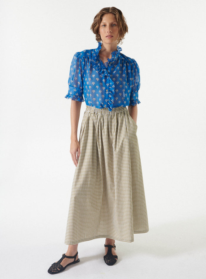 suzie winkle Jupe Olympe Romarin