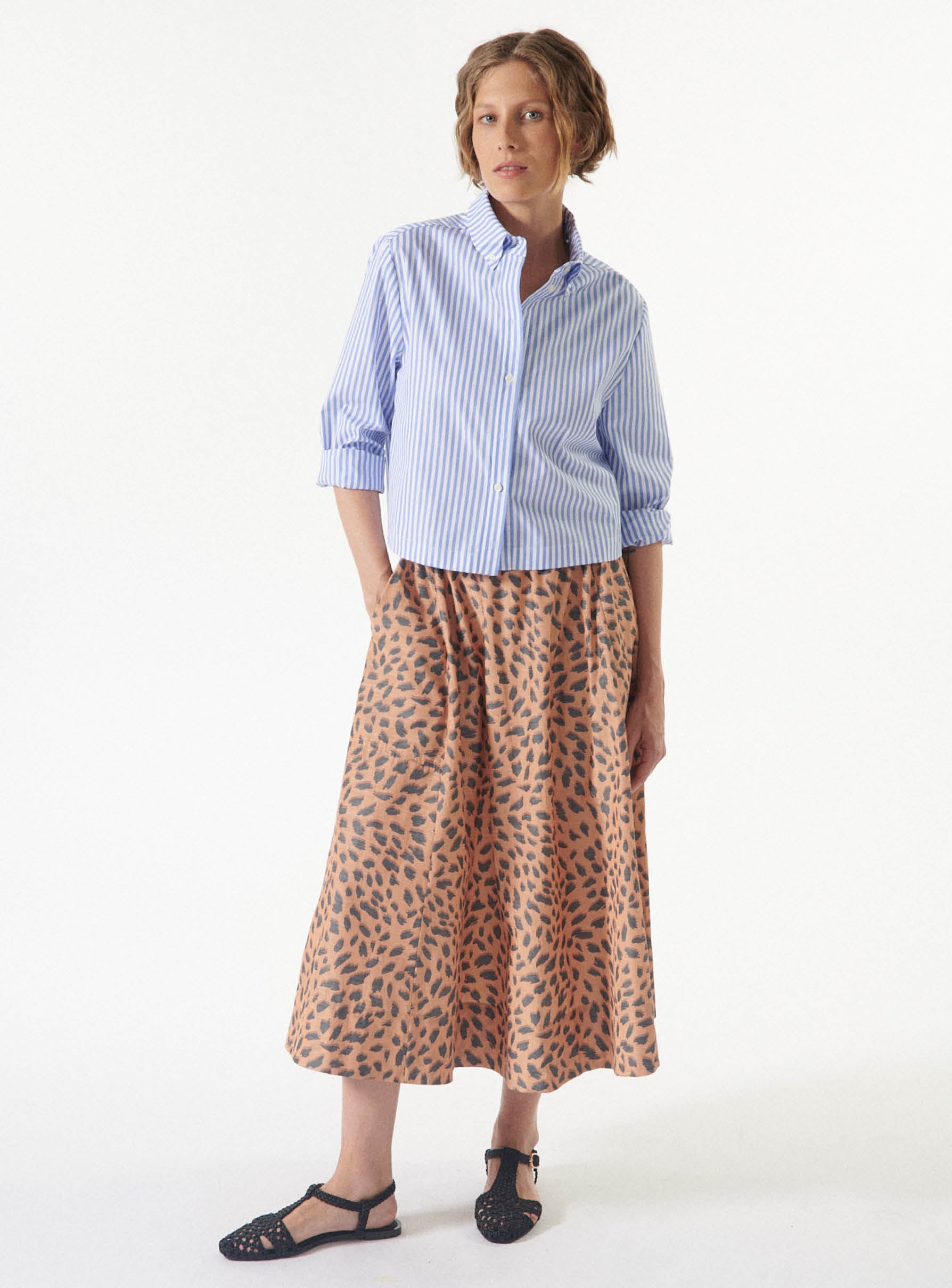 Chemise Sofia Bleuet