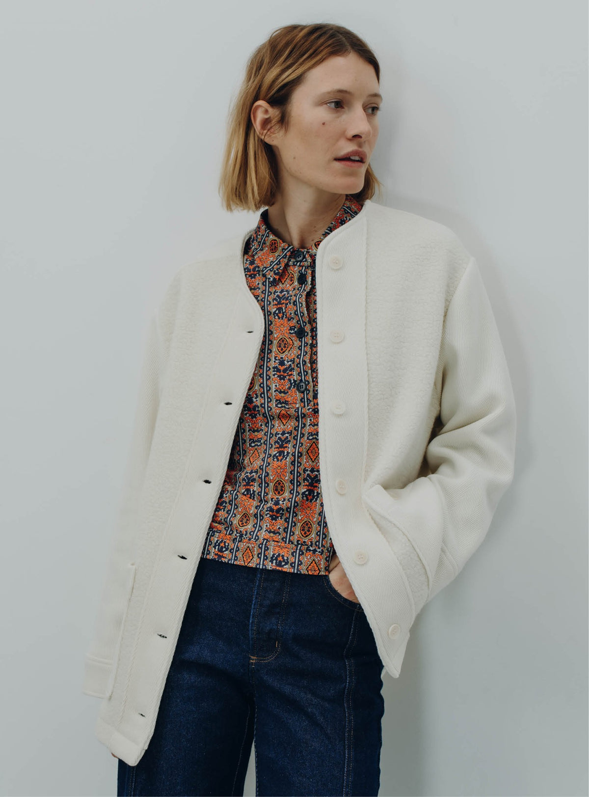Alba Calico Jacket