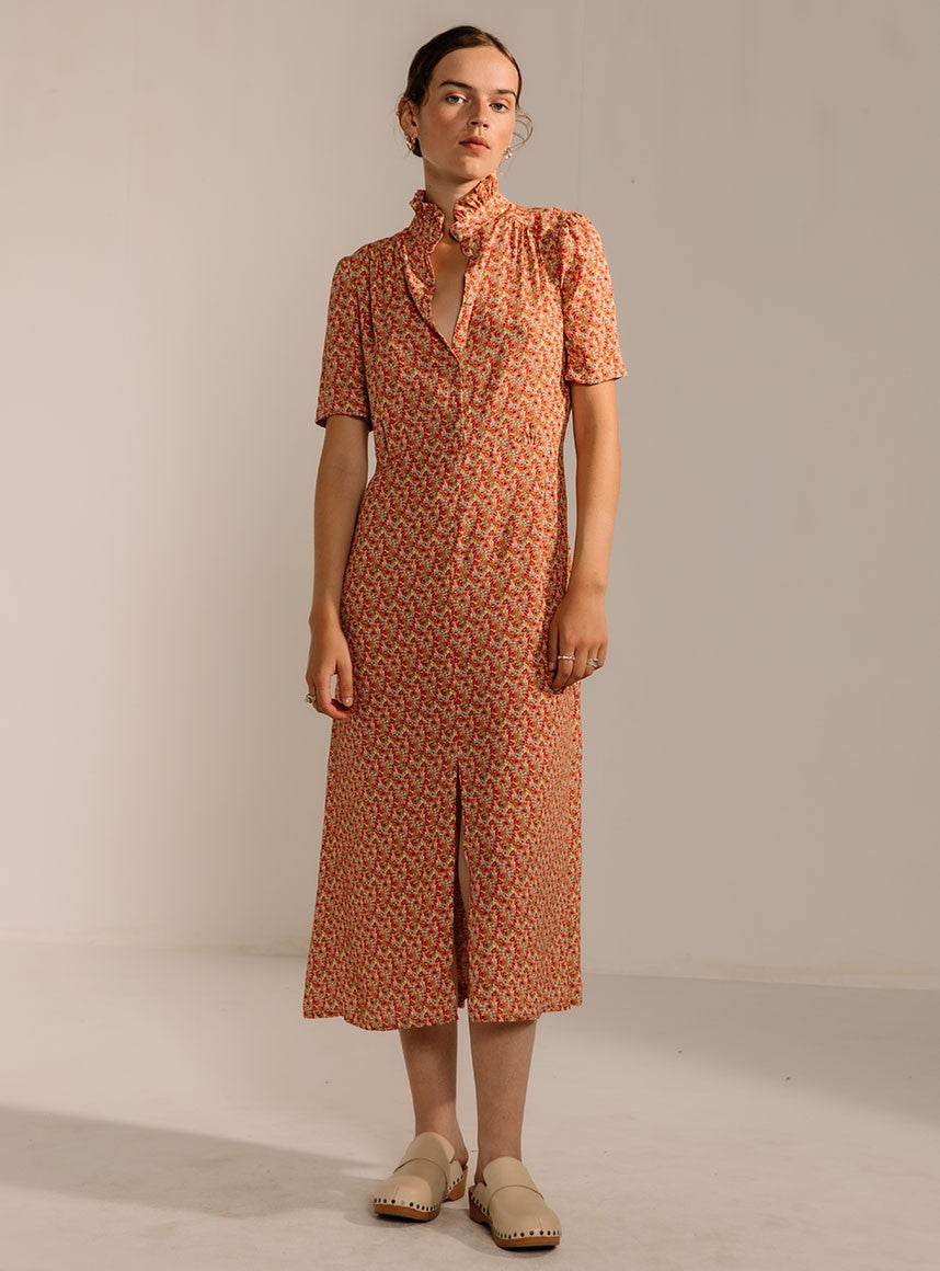 Augusta Poppy Dress